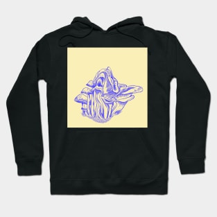 Copy of Blue Mushrooms Swirl Hoodie